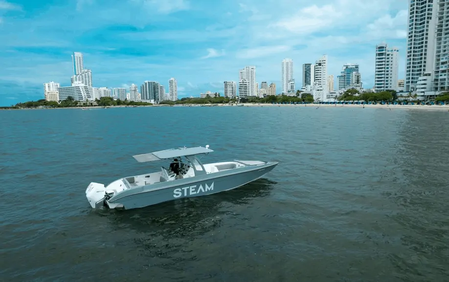 alquiler de lanchas para las islas del rosario - lancha steam